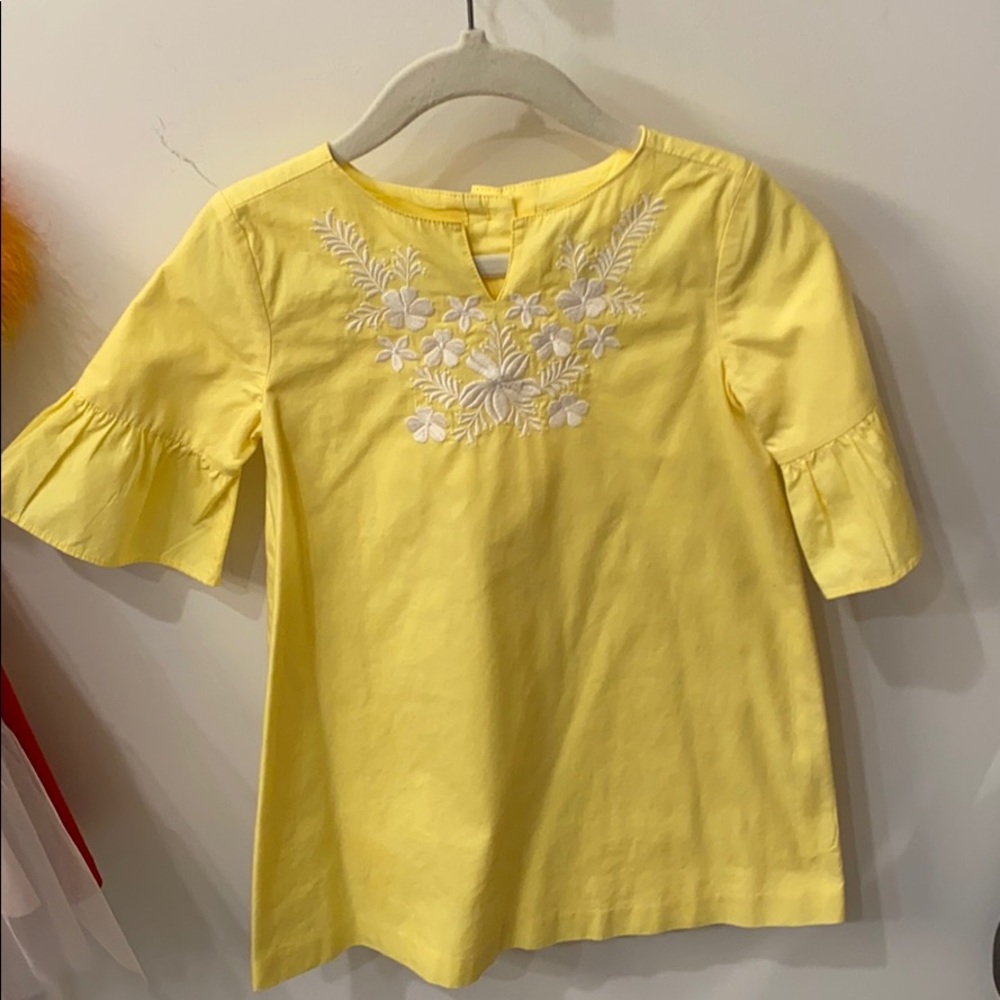 Yellow summer Janie and Jack dress size 3T